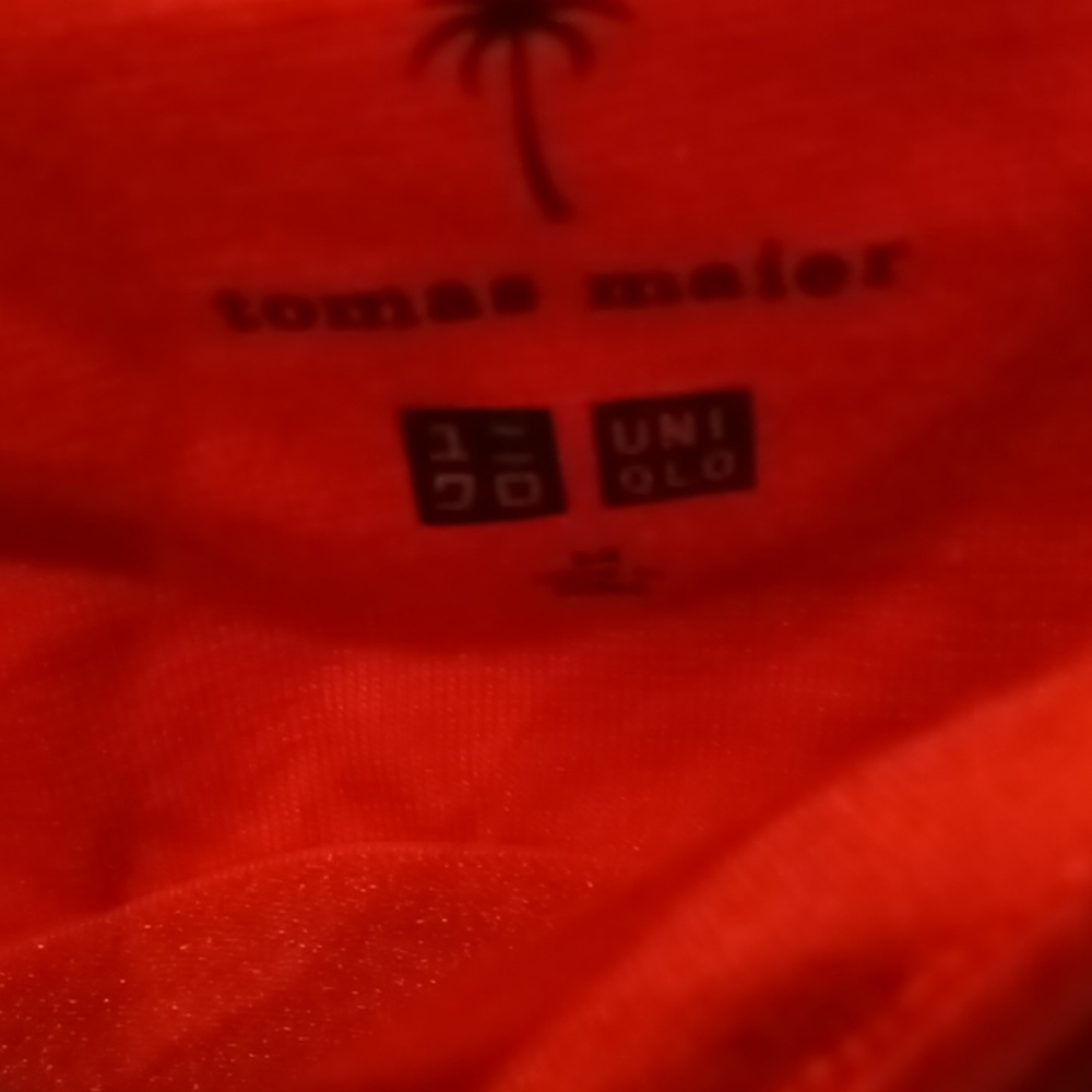 FINAL PRICE NWT Tomas Maier red bra camisole with neckline tie Size Medium
